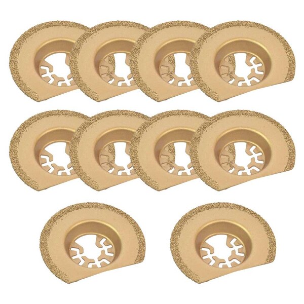 Versa Tool 63mm Semi-Circular Carbide RASP, 8mm Offset Mount , PK 10 AB10K - main